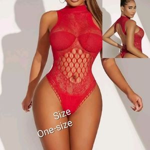 Fishnet bodysuit